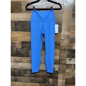 Yogalicious Lux Everyday Ankle Tight Marina Blue High Rise Leggings AY76816 S